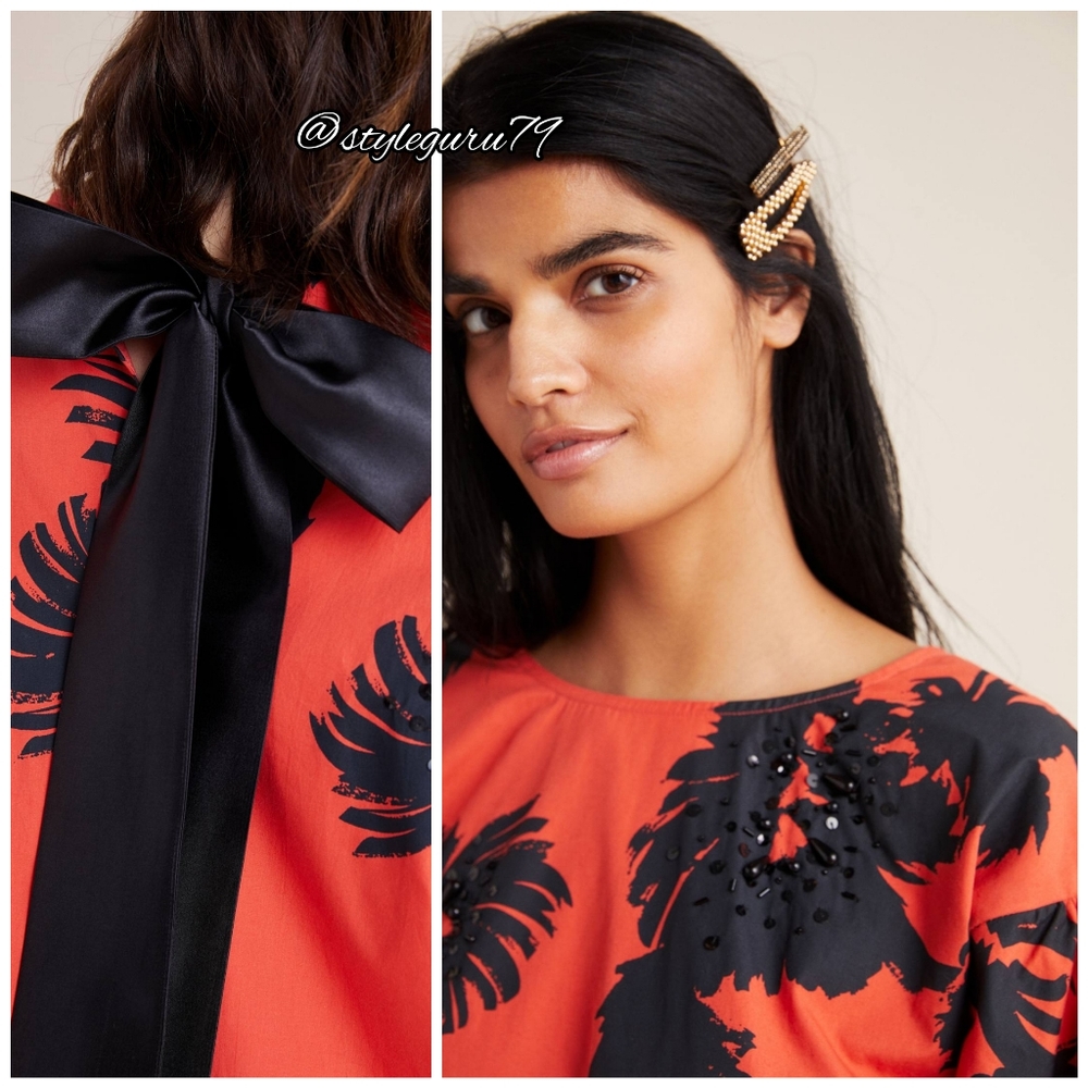NWT, Anthropologie, Riviera Balloon-Sleeved Tunic_3